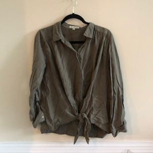 Harper button down with ties